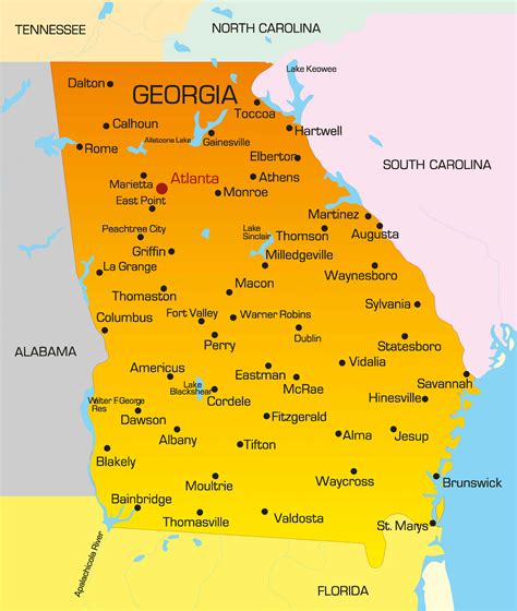 georgia cities